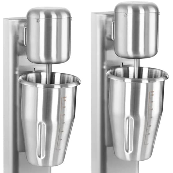 Cocktail shaker bar mixer dobbelt 2 x 1 l 15000 rpm