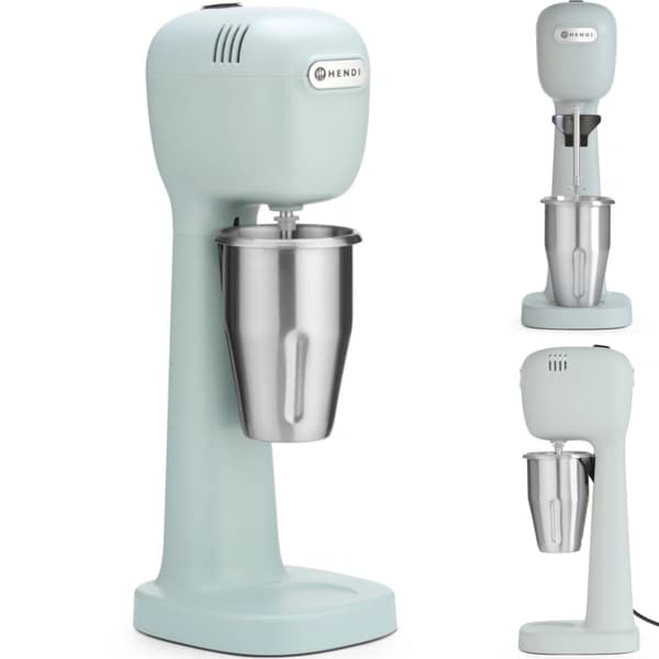 Milkshake skumdare shaker 400 W blå - Hendi 221655