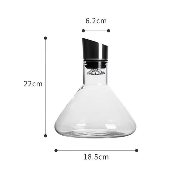 Vindusruter i krystallglass 1,5L