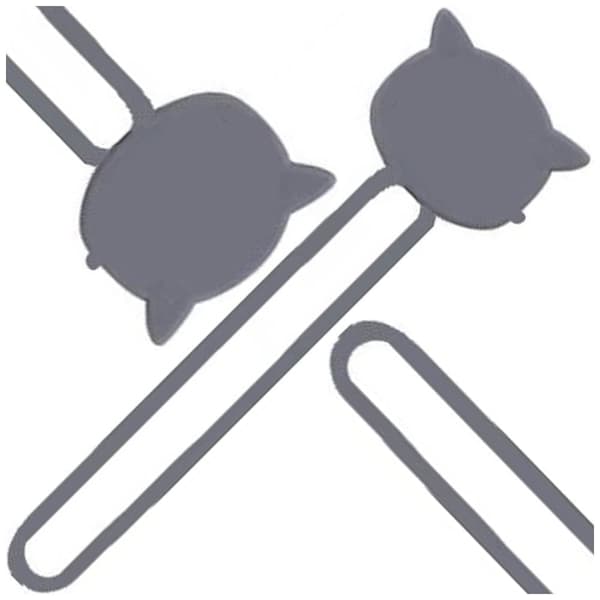 Silikonkabeltrommel - grå