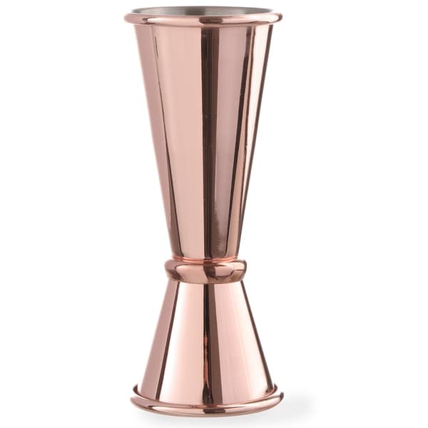 Bartendermått för drinkar, dubbelsidigt, koppar, 25ml 50ml Hendi 593332