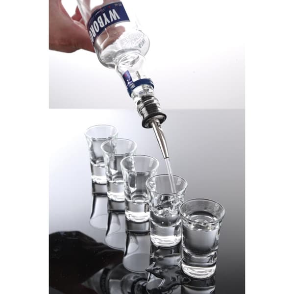 Alkoholiannostelija - vapaasti virtaava SETTI 6 kpl.