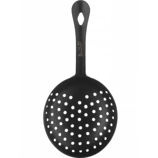 Baarimikon siivilä juomien ja cocktailien siivilöimiseen Julep 160 x 76 mm - musta