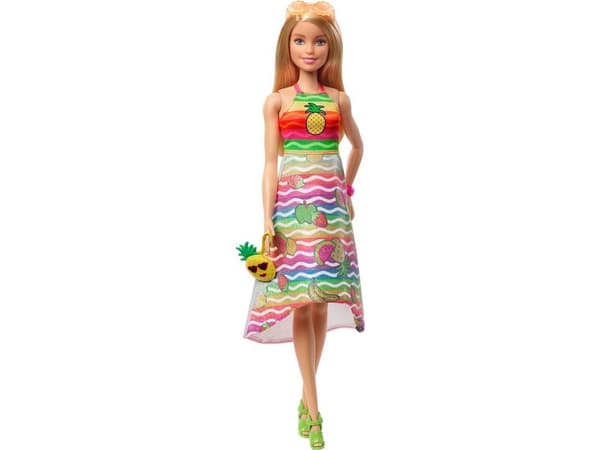 Barbie Crayola Rainbow Fruit Surprise Doll (1 pcs) - Assorted