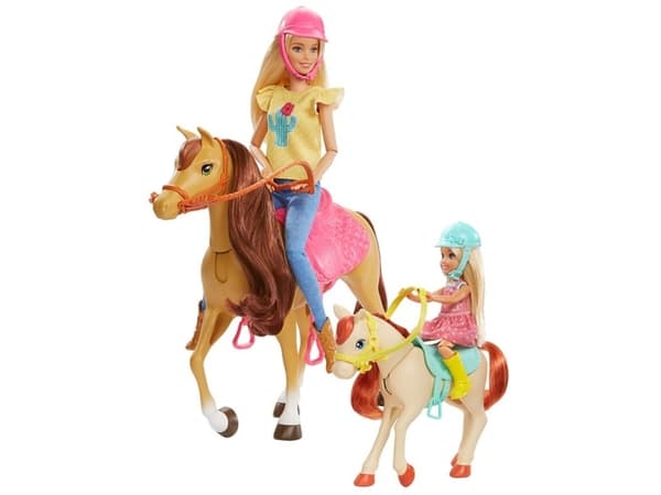Barbie Dolls, Horses and Accessories, Jente, 3 år, Jente, 330,2 mm, Flerfarget
