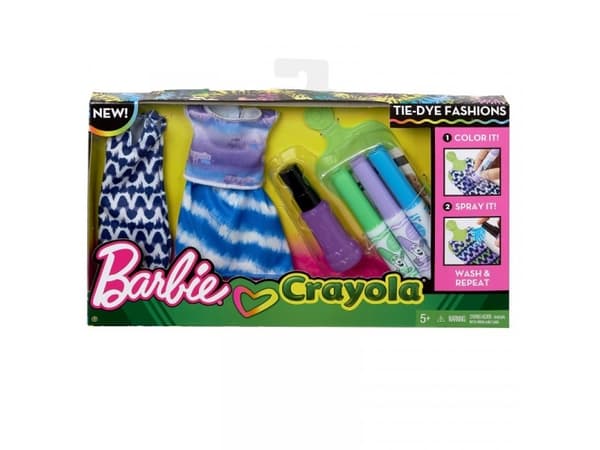 Mattel Barbie Crayola Do It Yourself - Snygga stenciler