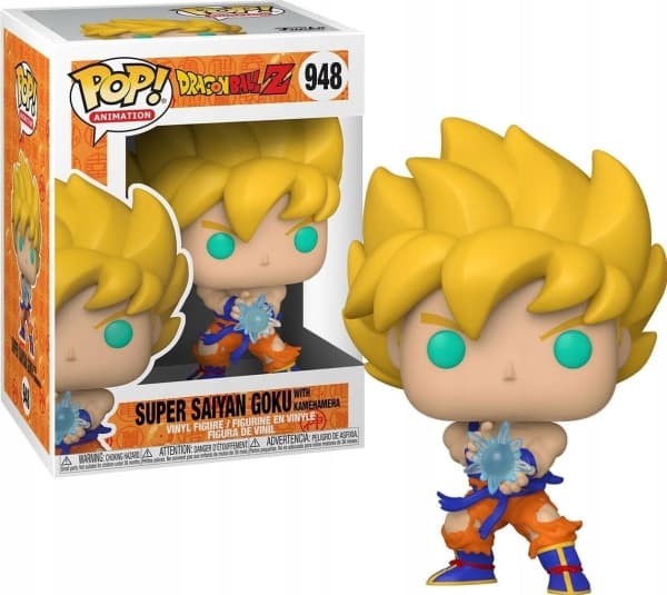 FUNKO POP! Super Saiyan Goku with Kamehameha, Keräilyhahmo, Anime & Manga