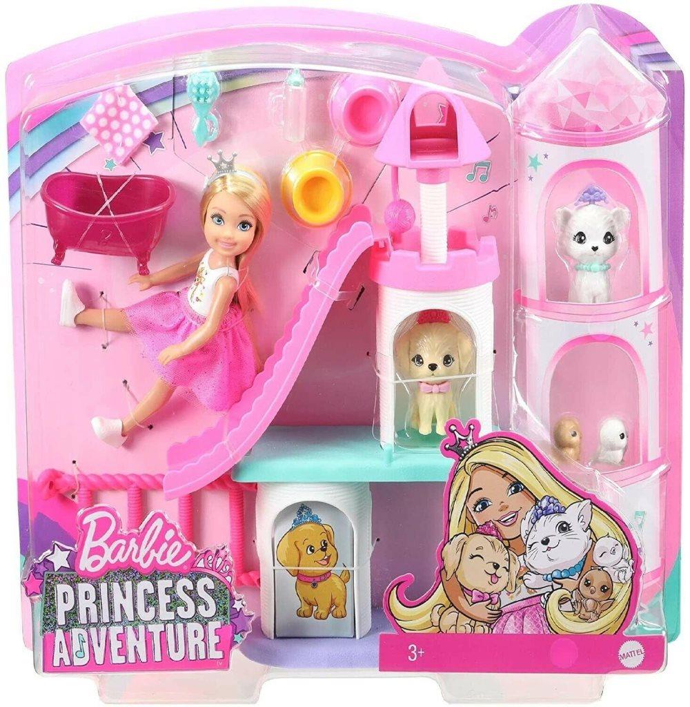 Barbie Princess Adventure Chelsea Lekset Rosa GML73