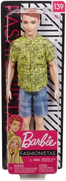 Barbie Lalka Fashionistas Stylowy Ken 139 GHW67 DWK44 MATTEL