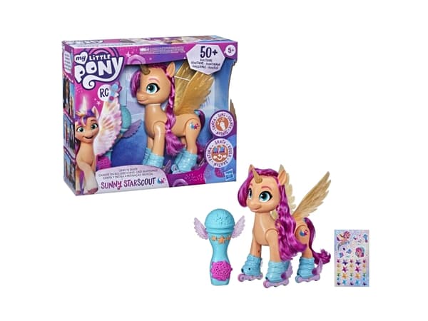 My Little Pony Movie Sing ''N Skate Sunny Starscout, 5 År, My Little Pony, Multifärg, Plast