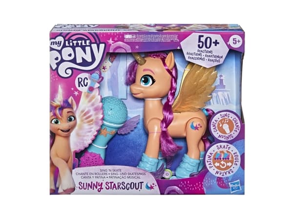 My Little Pony Movie Sing ''N Skate Sunny Starscout, 5 År, My Little Pony, Multifärg, Plast