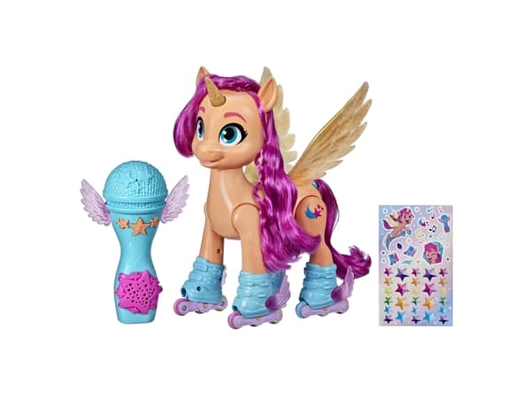 My Little Pony Movie Sing ''N Skate Sunny Starscout, 5 År, My Little Pony, Multifärg, Plast