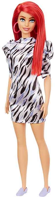 Barbie Fashionistas Doll Short Red Hair