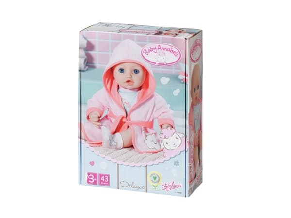Baby Annabell Deluxe Bath Time, Dukkebadekarsett, 3 år, 187,5 g