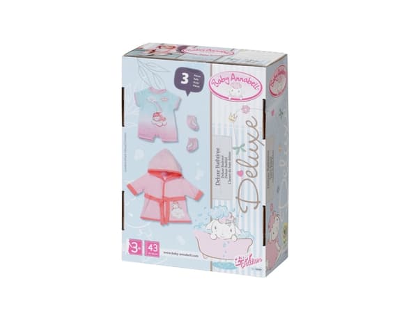 Baby Annabell Deluxe Bath Time, Dukkebadekarsett, 3 år, 187,5 g