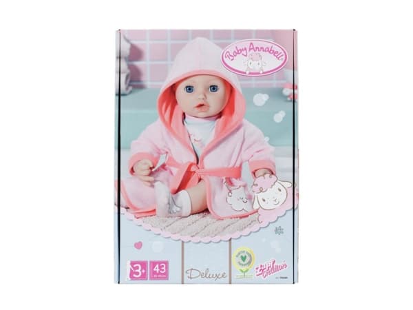 Baby Annabell Deluxe Bath Time, Dukkebadekarsett, 3 år, 187,5 g