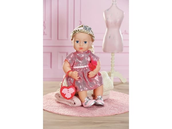 DUKKETILBEHØR - BABY ANNABELL DELUXE KJOLESETT 43 CM