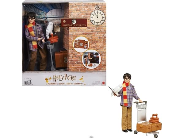 Harry Potter 9 3/4 Platform Playset, Lekefigursett, Film og TV-serier