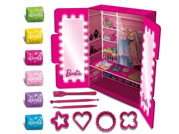 Lisciani BARBIE DOUGH FASHION SHOW, Håndverkssett for barn, 5 år, Flerfarget