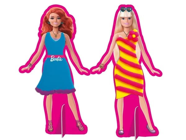 Lisciani BARBIE DOUGH FASHION SHOW, Håndverkssett for barn, 5 år, Flerfarget