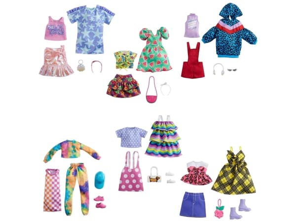 Barbie Fashionistas GWF04 Dukketilbehør Dukkeklærsett (GWF04)