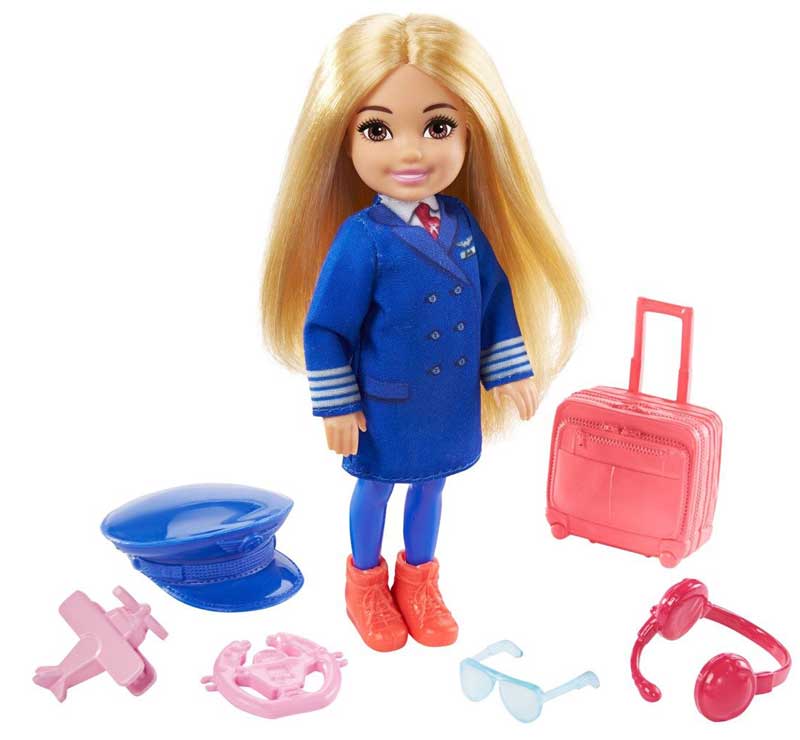 Barbie Chelsea Pilot Karriär Docka