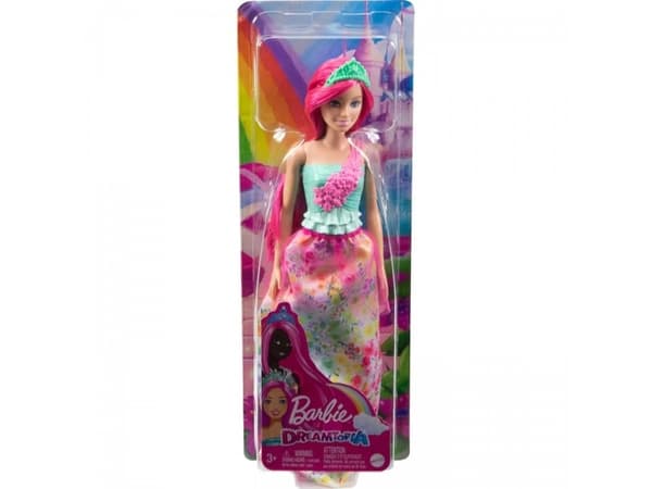 Mattel Barbie Dreamtopia prinsessedukke (rød)