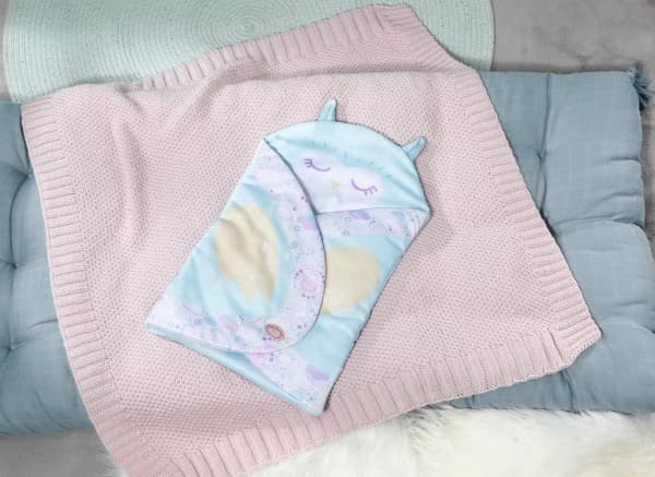 Baby Annabell Sweet Dreams Swaddle Bag, Nuken makuupussi, 3 vuosi/vuosia, 300 g