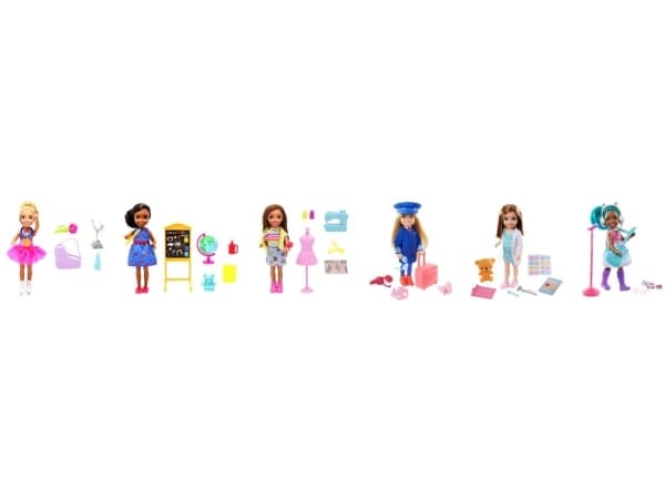 Barbie Mattel Chelsea kan være dukke (GTN86)