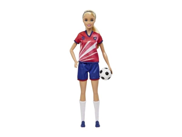 Barbie -fotbollsdocka, Modedocka, Flicka, 3 År, Flicka, 296 mm, Multifärg