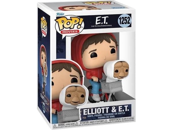 Figurka Funko Pop FUNKO POP Movies: ET - Elliott w/ET in Bike Basket