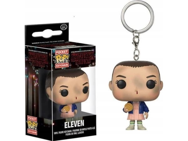Funko Pop Funko POP! Nyckelring "Stranger Things" - elva med ägg, leksaksfigur (7,6 cm)