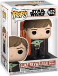 Pikkukuva 3 / 3: Funko Pop Figure Funko POP! Star Wars Mandalorian Luke Skywalker Grogu Vinyl Figure 482 58290