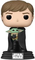 Pikkukuva 2 / 3: Funko Pop Figure Funko POP! Star Wars Mandalorian Luke Skywalker Grogu Vinyl Figure 482 58290