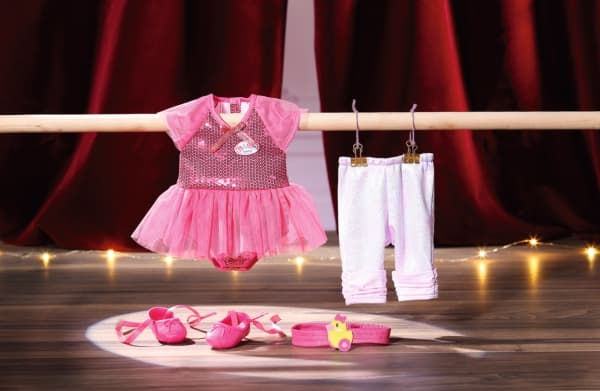DUKKEKLÆR - BABY BORN DELUXE BALLERINA SETT 43CM