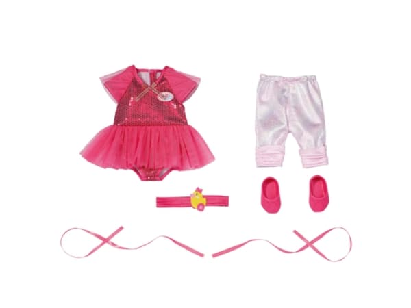DUKKEKLÆR - BABY BORN DELUXE BALLERINA SETT 43CM