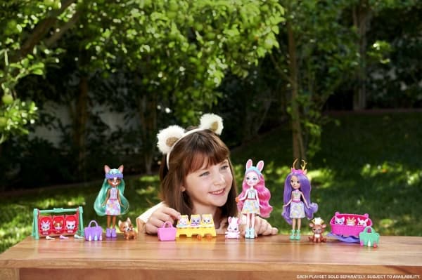 Mattel Enchantimals BFF Reveal Doll + overraskelsesdyr HLK85