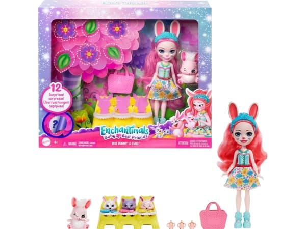 Mattel Enchantimals BFF Reveal Doll + overraskelsesdyr HLK85