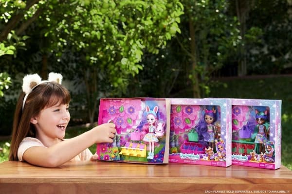 Mattel Enchantimals BFF Reveal Danessa Hjortdocka + överraskningsdjur HLK84 (HLK83)