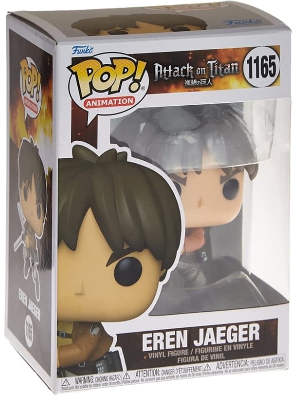 FUNKO POP! Vinilinė figūrėlė ATTACK ON TITAN: EREN JAEGER, 11,6 cm