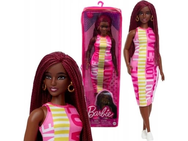 Mattel Fashionistas Barbie-dukke. HBV18 fasjonable venner
