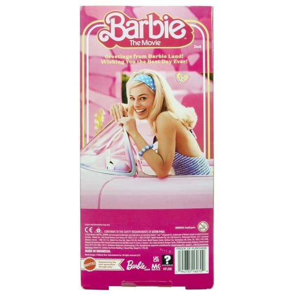 Barbie The Movie Collectible Doll Margot Robbie As Barbie