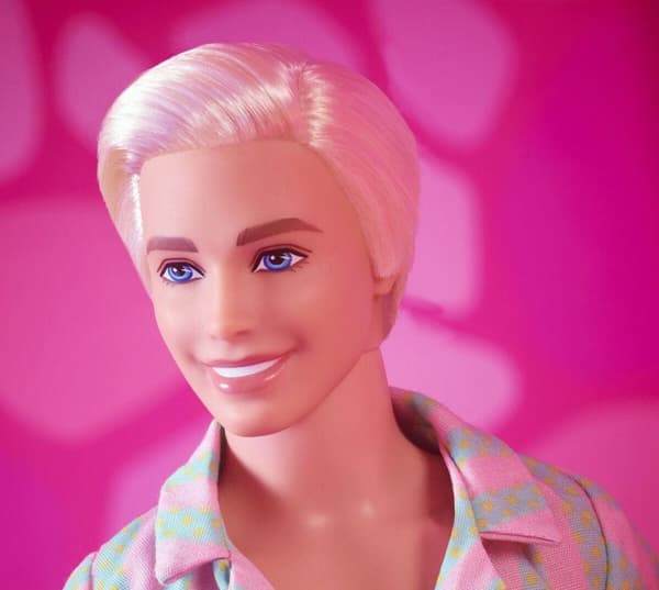 Barbie The Movie Collectible Doll Beachy Ken with Surfboard