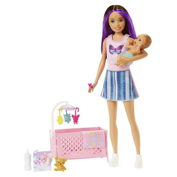 Barbie Skipper Sleepy Baby Playset