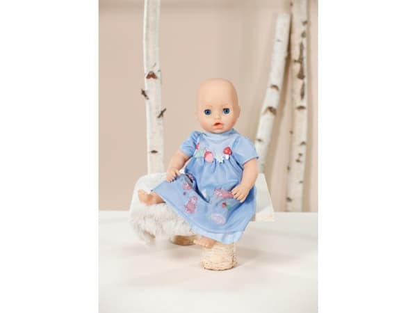Baby Annabell Dress blue 43cm, Dukke kjole, 3 år