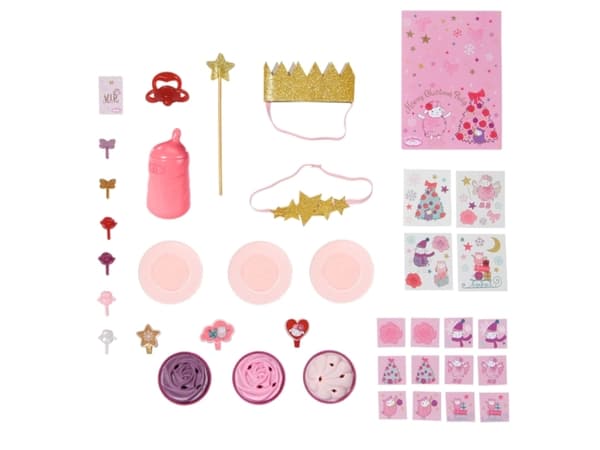 Baby Annabell Advent Calendar, Dukketilbehørssett, 3 år
