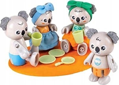 Hape koala family toy figure