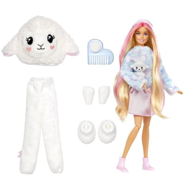 Barbie Cutie Reveal Barbie Cozy Tee Lamb