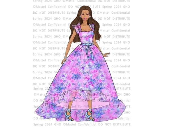 Mattel Signatur Bursdagsønsker Barbie-dukke Bursdagsønsker HRM54