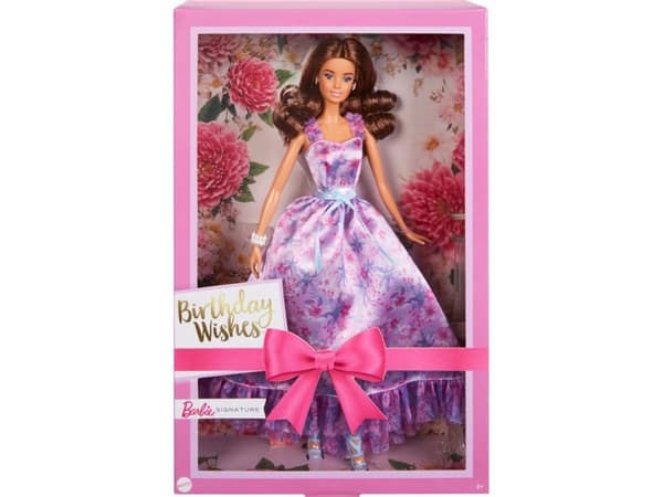 Mattel Signatur Bursdagsønsker Barbie-dukke Bursdagsønsker HRM54
